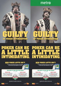 Poker Lotto Metro Newspaper Wrap