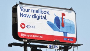epost - billboard Toronto