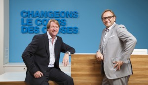 David Leonard (left) and Sébastian Fauré