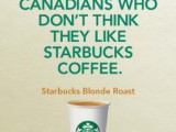 Starbucks promotes its Blonde Roast