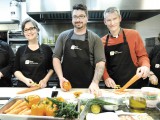 Iögo steps into the kitchen