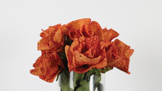 Doritos Ketchup Roses