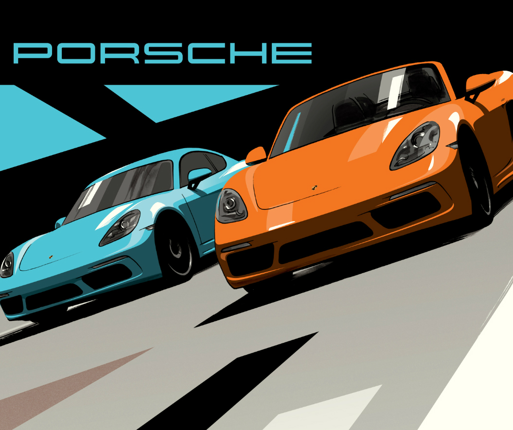 check it out porsche