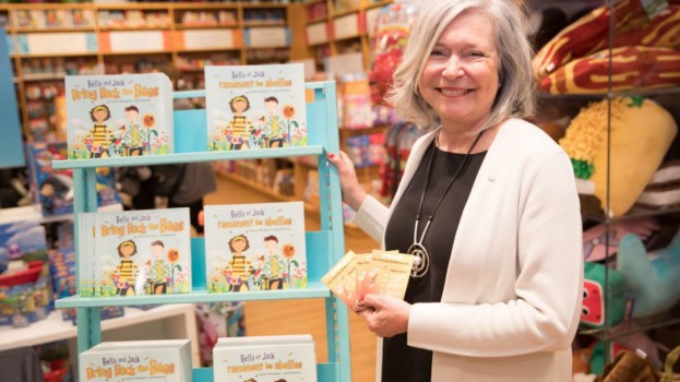 Honey Nut Cheerios-Canadian Author Paulette Bourgeois showcasing