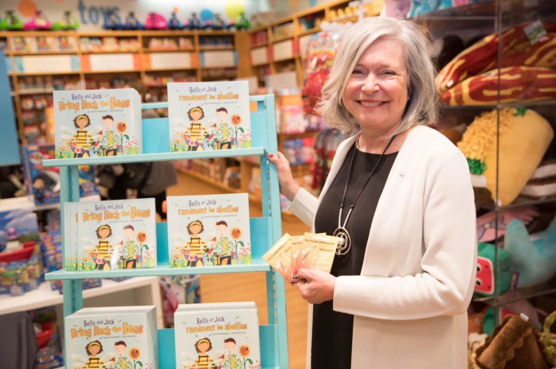 Honey Nut Cheerios-Canadian Author Paulette Bourgeois showcasing