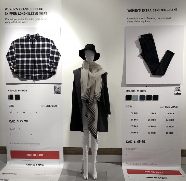 Uniqlo creates an online experience in store » strategy