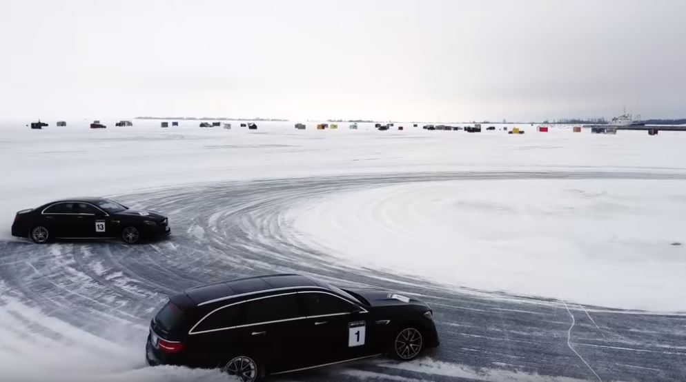 Mercedes Benz Brings Shareability To Its Frozen Racetrack Strategy