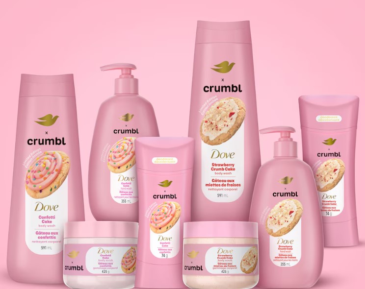 Dove, Crumbl bake up cookie-themed product line for Walmart » Strategy