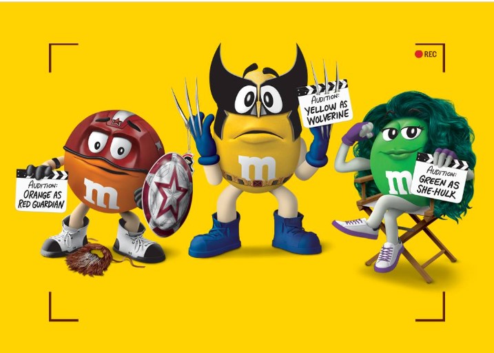 M&Ms and Marvel merge IPs for contesting and experiential initiative ...