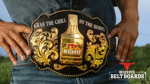 Bull's-Eye creates a walking ad for Stampede with ‘Beltboard' buckles