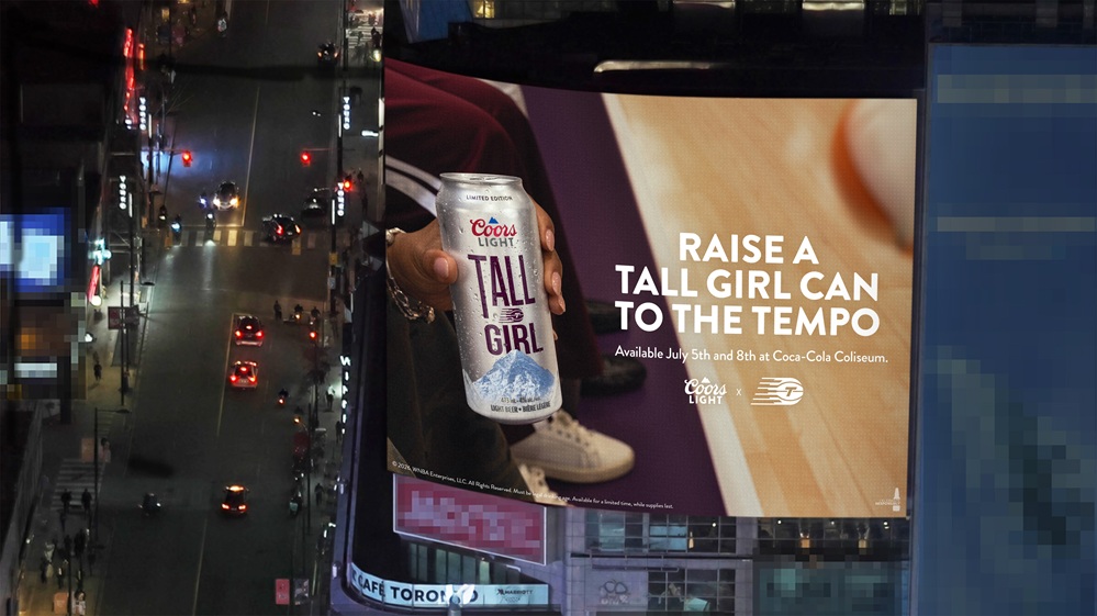 Coors Light toasts the Toronto Tempo with ‘Tall Girl’ can » Strategy