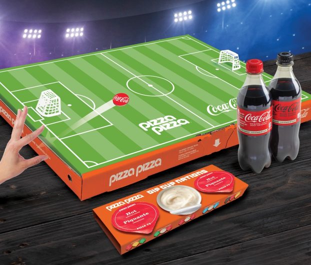Pizza Pizza turns World Cup days into tabletop play