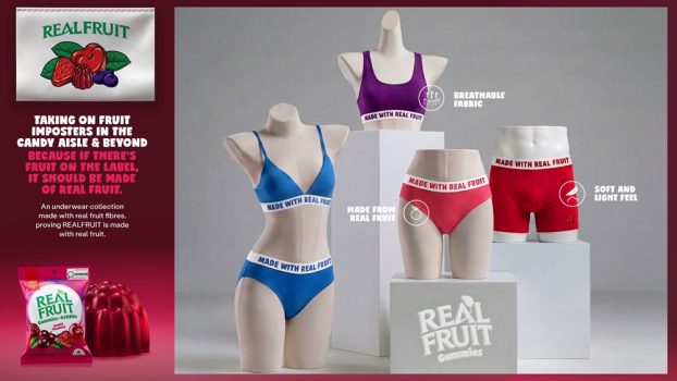 Realfruit says competitors' lack of real fruit is revealing