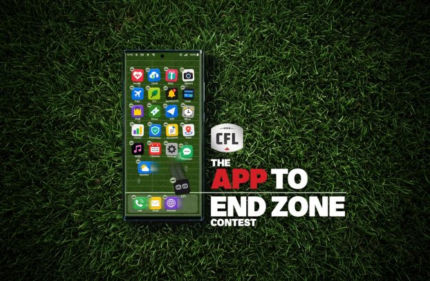 CFL turns phone home screens into a football field