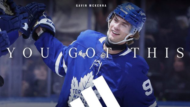 Maple Leafs rookie Gavin McKenna joins Adidas endorsement roster